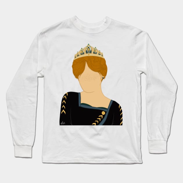 Anna Fan Art Long Sleeve T-Shirt by mmirabella